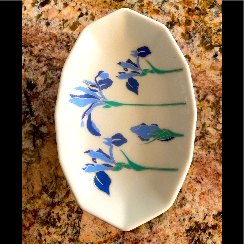 Vintage Otagiri Japan Floral Dish 🌷E6